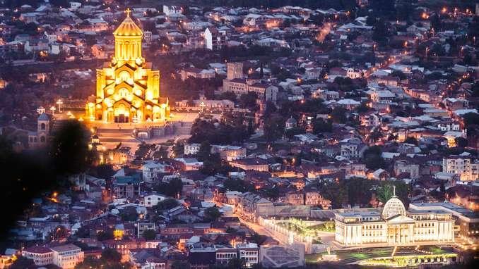 Domik S Dvorom Hotell Tbilisi Exteriör bild